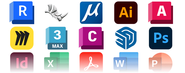 15 supported applications