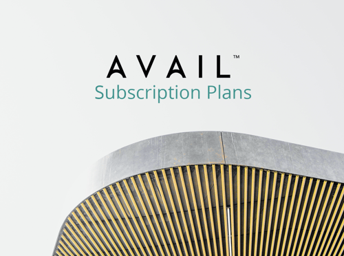 AVAIL-subscriptions-pricing-plans