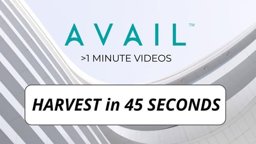 AVAIL-Harvest-In-45-Seconds-Intro-Video-Title-Image