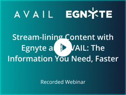 AVAIL x Egnyte