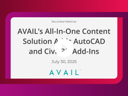 AutoCAD and Civil 3D