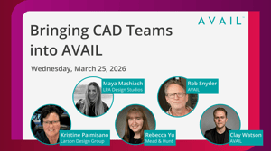 Bringing CAD Teams into AVAIL-headshot cover