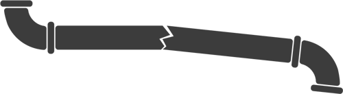 Broken pipe