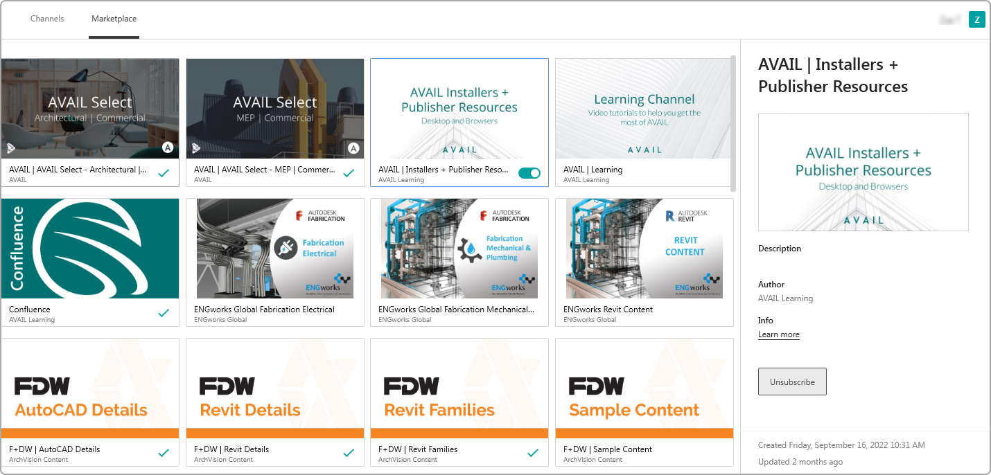 Subscribe to AVAIL | Installers + Publisher Resources to access AVAIL’s Key Card and Channel Card templates