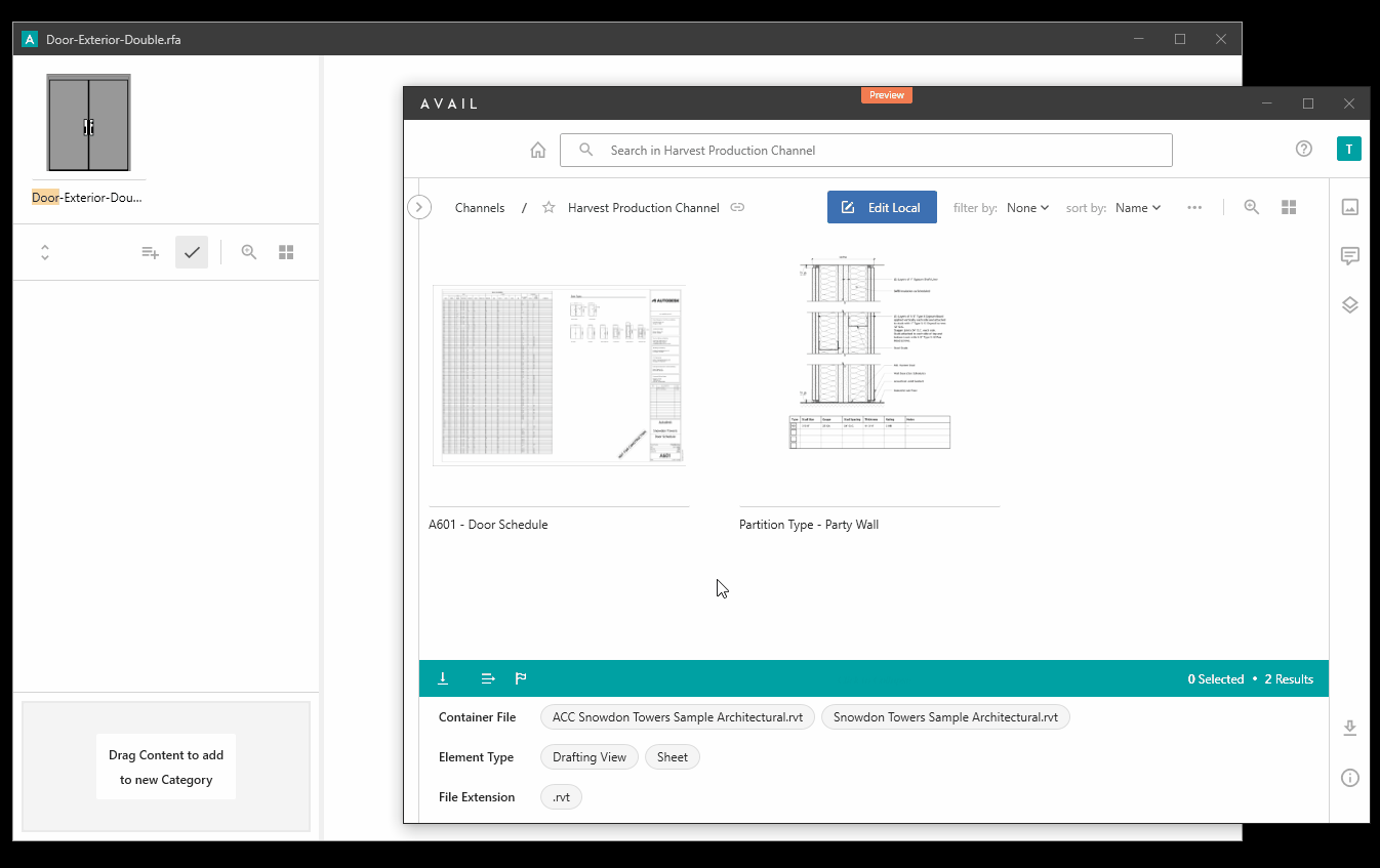 After dropping the content into the Related Content panel, you can create a Category to define the type of relationship