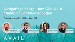 Navigating Change: How SOM + LDG Champion Software Adoption / Thursday, June 25, 2026 at 2pm EST